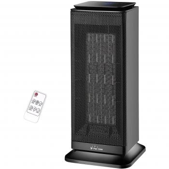 Calefactor cerámico de torre con termostato 1000W - 2000 W HOTI T20 Purline
