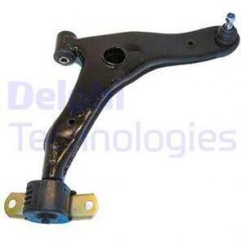Barra oscilante de suspensión de ruedas DELPHI TC2094 - Control arm, características: fabricada en acero de alta resistencia, diseño optimizado para durabilidad y rendimiento, compatible con múltiples modelos de vehículos, incluye bujes y per