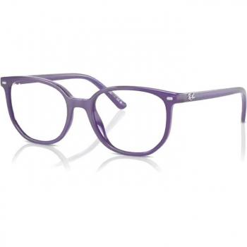 Ray-Ban RY9097V Junior Elliot Eyeglasses, Color 3935, Purple, Size 44 (Frame Only), Blue Light Block Available