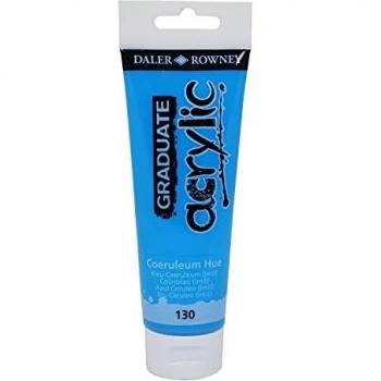 Acrílico Graduate en Tubo, 120 ml, Tono Azul Cerúleo