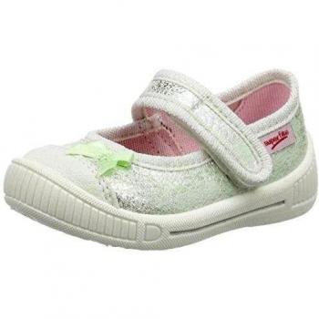 Superfit BULLY - Zapatillas de estar por casa de lona para niña verde Grün