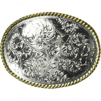 Nocona - Hebilla de cinturón Plata