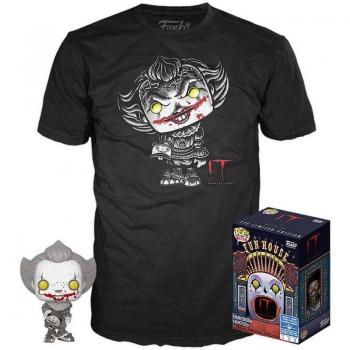 Set Funko POP & Tee IT 2 Pennywise Exclusivo Talla M