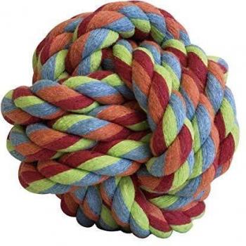 Pelota de Cuerda para Perros Gloria - Tamaño 9-10 cm - Cuida la Salud Dental de tu Perro - Pelota Resistente - Muy Duradera - Juguetes para Perros - Juguetes de Cuerda - Color Variado
