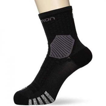 SALOMON Socks Nso Long Run Shell Chaqueta, Unisex adulto, Chaqueta entallada, LC1403800, Negro/Ébano, large