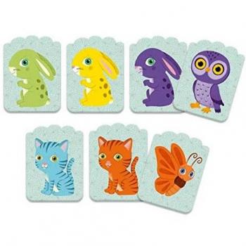 DJECO- Cartas Little Match Juegos