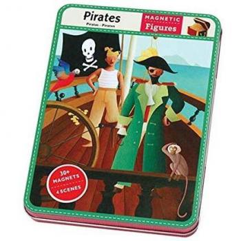 MudPuppy - Figuras magnéticas Piratas