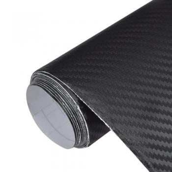 Lámina para coches 3D negro 100x150 cm
