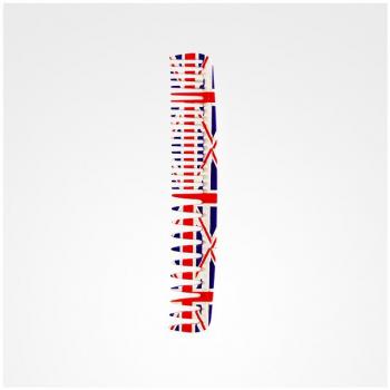 Peine Doble Batidor Union Jack Line Nº2 - ZZMen