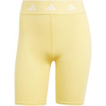 Mallas de fitness Adidas Essentials TF Bike para mujer en color amarillo, talla S