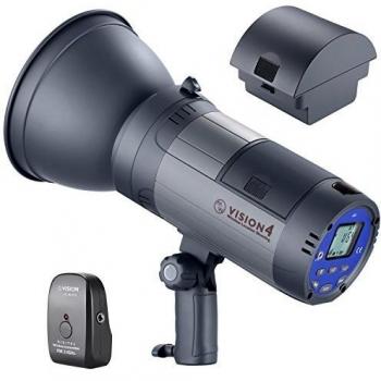 NEEWER Vision 4 Flash Estroboscópico Estudio 300W Li-Ion Alimentado por Batería