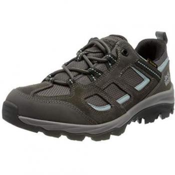 Zapatillas de Trekking Jack Wolfskin Vojo 3 Texapore Low Gris/Azul Claro Mujer - Talla 37