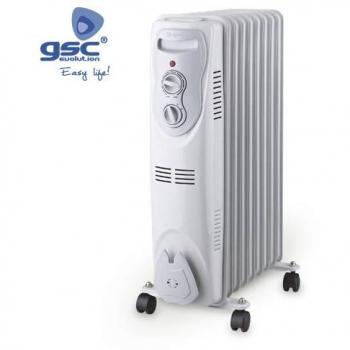 Radiador de aceite 9 elementos 2000W