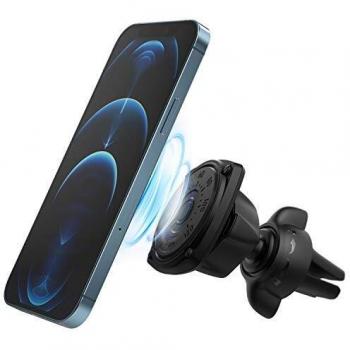 Soporte Móvil para Coche Ringke Clip de Aire 2 en 1 Ajustable Universal Negro