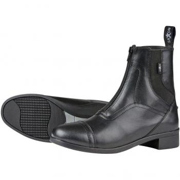 Botines de equitación unisex Syntovia Saxon con cremallera - Negro, 38 EU