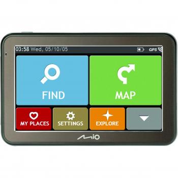 Navegador GPS satelital para Coche, Color Gris Espacial Spirit FEU de la Marca Mio