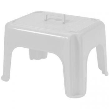 Taburete de Plástico Dumbo 38x30x24cm - Moderno, Resistente y Ergonómico con Asa en Diferentes Colores
