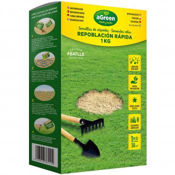 Césped repoblación rápida 1kg