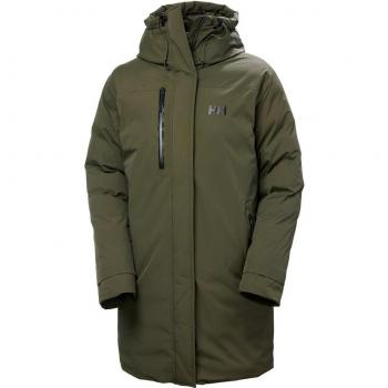 Helly Hansen Women's Adore Helly Tech Olive Green Parka - XL