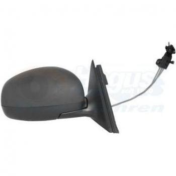 Espejo retrovisor VAN WEZEL 7627814 con ajuste eléctrico, cristal convexo, diseño OEM, instalación sencilla y acabado en negro
