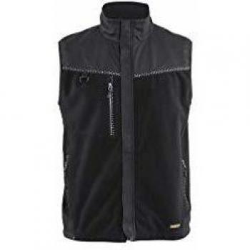 Chaleco Polar Antiviento Sin Mangas Blaklader 3855 Negro XXL