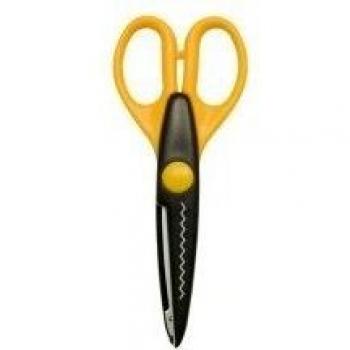 Tijeras de Contorno Creativas WEDO, Corte Dentado, 16 cm, Naranja