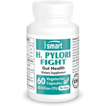 H. Pylori Defense Probiotic - 20 Billion CFU, Non-GMO & Gluten Free, 60 Veg Capsules
