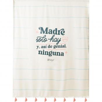 Manta fina Mr. Wonderful: Madre solo hay una y, así de genial, ¡ninguna!