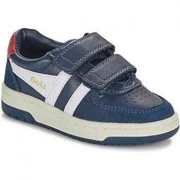 Gola Hawk Strap Children's Trainers in Blue for Girls and Boys - Size: 8 years/8