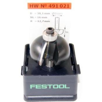 Fresa de media caña HW S8 D38,1/R12,7 KL