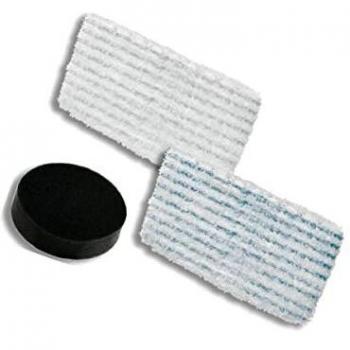 Kit de 2 Lingettes de Microfibra + Filtro de Espuma para Limpiador a Vapor Rowenta ZR005804