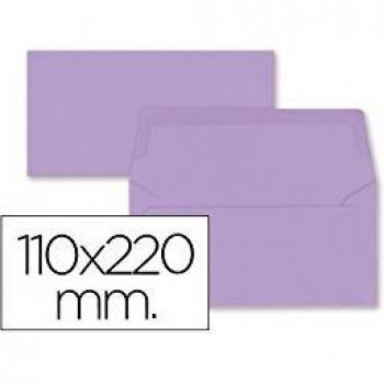 Liderpapel - Sb68 Pack De 9 Sobres, 110 X 220 Mm, Color Lila