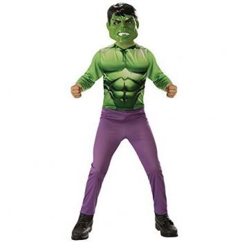 Avengers - Disfraz de Hulk para niño, infantil 8-10 años