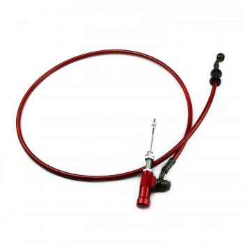 Motocicleta trenzado acero reforzado hidráulico Freno Embrague manguera línea 1200 mm con Master Slave Cylinder Kit