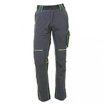 U-Power Pantalones de Trabajo World, Juego de Pantalones, Color Asphalt Grey Green, Talla XL para Hombre