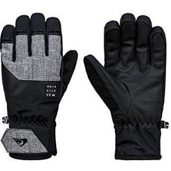 Quiksilver Gates Glove - Guantes para Snowboard/Esquí para Hombre Guantes para Snowboard/Esquí, Hombre, Black, S