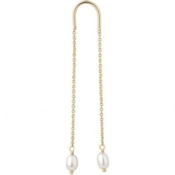 Ear Candy - Piercing Ivy de plata bañado en oro 18k