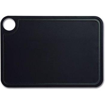 Arcos Tablas, Tabla de Cocina, Tabla para Cortar, Fibra de Celulosa y Resina 33 x 23 cm y 6, 5 mm de espesor, Color Negro