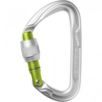 Mosquetón de rosca Edelrid Pure Screw III (plata) - Mosquetón rosca - Edelrid