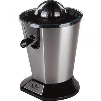 Jata EX565 Exprimidor Eléctrico muy Rápido Cuerpo y Vertedor en Acero Inoxidable Filtro Regulador de Pulpa Incorpora 2 Cono Sistema Antigoteo