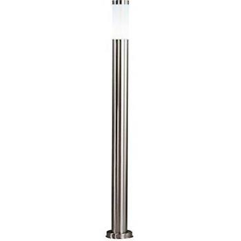 Luz de Jardín de Acero Inoxidable LED 9W 810lm Blanco Cálido, Altura 110 cm, IP44