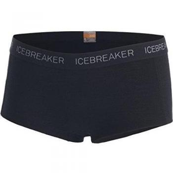 Icebreaker Unterhose Hotpants Oasis Boy Shorts - Pantalones interiores, color negro, talla XS