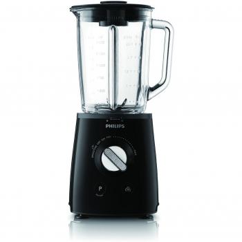 Philips HR2095/90 - Batidora Avance Collection 700 W Jarra de cristal de 2 litros con espátula, tecnología ProBlend de 6 cuchillas, botón Pulse y para batidos de un solo toque