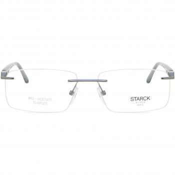 Starck SH2062 0002 Gafas Recetadas para Hombre Grises con lentes de 57 mm