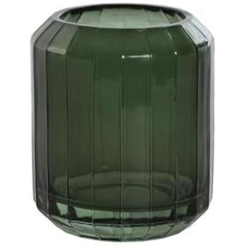 Vasos Home ESPRIT Verde Cristal 8 x 8 x 10 cm