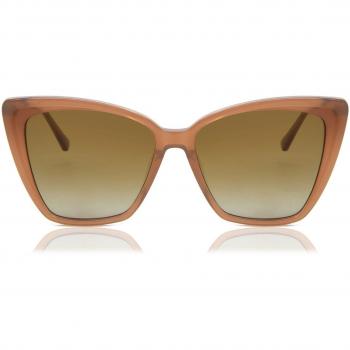 DIFF Becky II Polarized Men's Sunglasses Brown 56mm