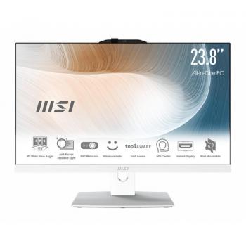 MSI Modern AM242TP 12M-014EU All-in-One Computer - Intel Core i5-1240P, 16GB RAM, 512GB SSD, 23.8-inch FHD IPS Touchscreen Display, Windows