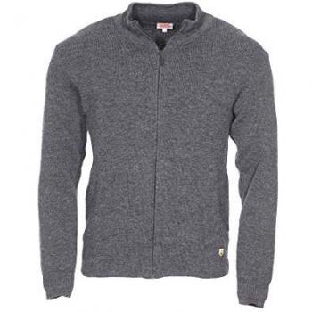 Heritage Flecked Grey Cardigan Vest by Armor-Lux