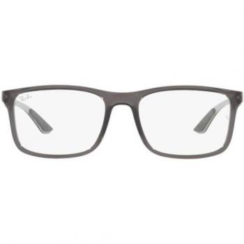 Ray-Ban Gafas Graduadas RX 8908 8061, montura de acetato color negro, lentes graduados personalizables, diseño moderno y elegante, protección UV