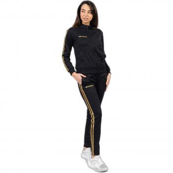 Givova Chándal Revolution Summer Femme Noir/Or, Mono Unisexo, incluye características como tejido ligero, diseño moderno, ideal para entrenamiento y actividades deportivas